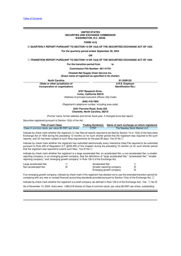 Thumbnail Cheetah Net Supply Chain Service 10-Q Quarterly Report FY2024 