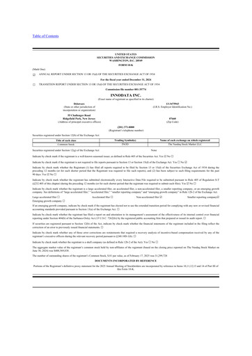 Thumbnail Innodata 10-K Annual Report 2024