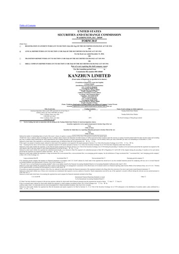 Miniature Kanzhun 20-F Rapport annuel 2024