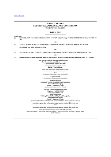 Thumbnail DiDi 20-F Annual Report 2024