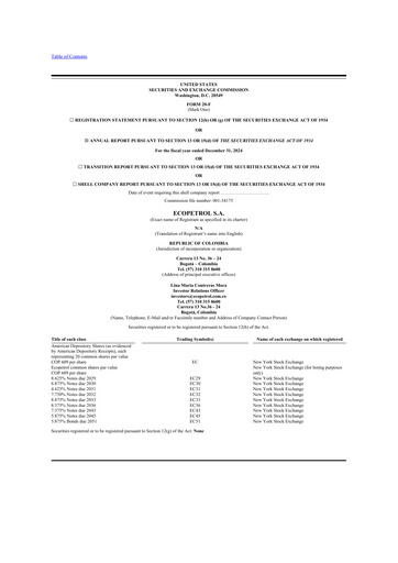 Thumbnail Ecopetrol 20-F Annual Report 2024