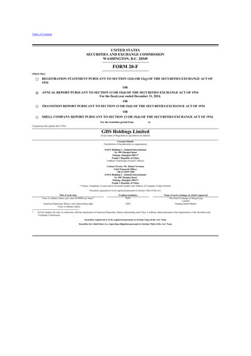 Thumbnail GDS Holdings 20-F Annual Report 2024