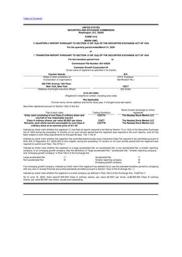 Miniature Factorial Energy 10-Q Rapport trimestriel 2025 