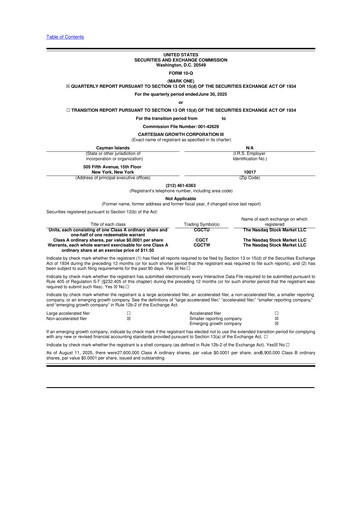 Miniature Factorial Energy 10-Q Rapport trimestriel 2025 