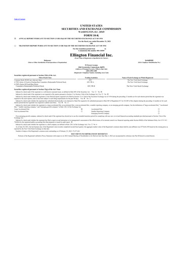 Thumbnail Ellington Financial
 10-K Annual Report 2021