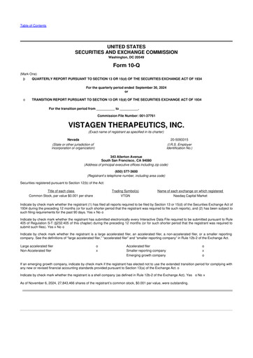 Thumbnail VistaGen Therapeutics
 10-Q Quarterly Report FY2025 