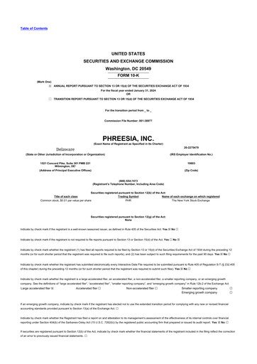 Thumbnail Phreesia 10-K Annual Report 2024