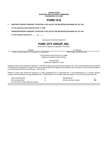 Miniature ReposiTrak 10-Q Rapport trimestriel  