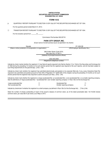 Miniature ReposiTrak 10-Q Rapport trimestriel 2013 