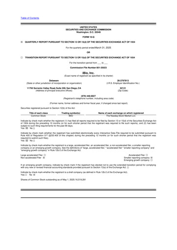 Thumbnail iBio 10-Q Quarterly Report FY 