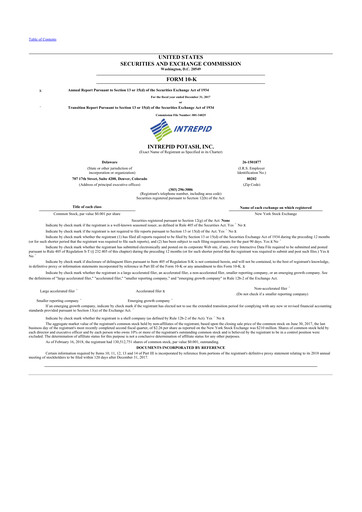 Vorschaubild Intrepid Potash
 10-K Jahresbericht 2017