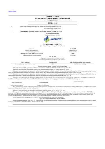 Vorschaubild Intrepid Potash
 10-K Jahresbericht 2019