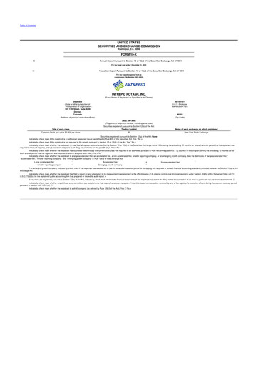 Thumbnail Intrepid Potash
 10-K Annual Report 2025