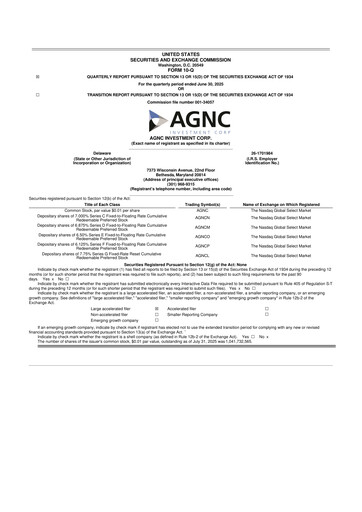 Thumbnail AGNC Investment 10-Q Quarterly Report FY2025 