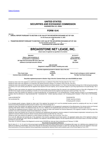 Thumbnail Broadstone Net Lease 10-K Annual Report 2025