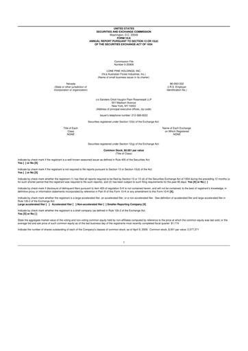 Thumbnail Flux Power 10-K Annual Report 