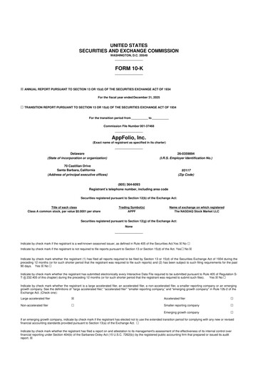 Thumbnail AppFolio
 10-K Annual Report 2025