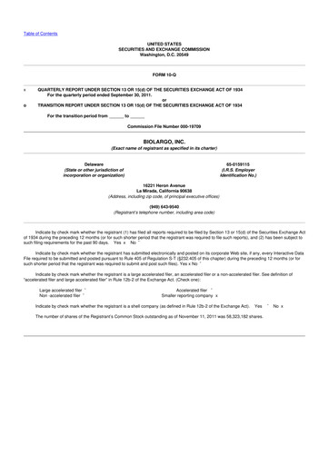 Thumbnail BioLargo 10-Q Quarterly Report FY 