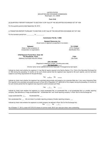 Thumbnail NPK International 10-Q Quarterly Report FY2013 