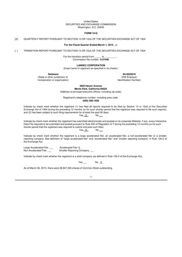 Thumbnail Lifecore Biomedical 10-Q Quarterly Report FY 