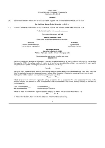 Thumbnail Lifecore Biomedical 10-Q Quarterly Report FY 