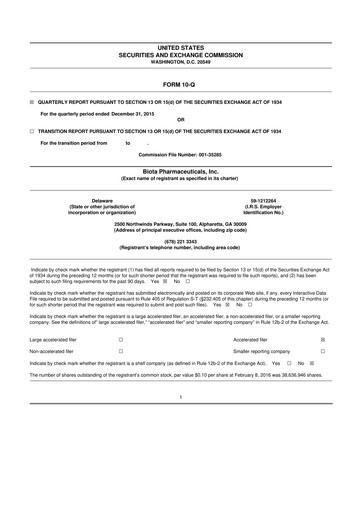 Thumbnail Vaxart 10-Q Quarterly Report FY2016 