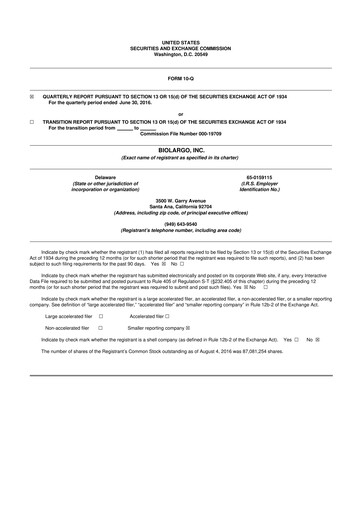 Thumbnail BioLargo 10-Q Quarterly Report FY 