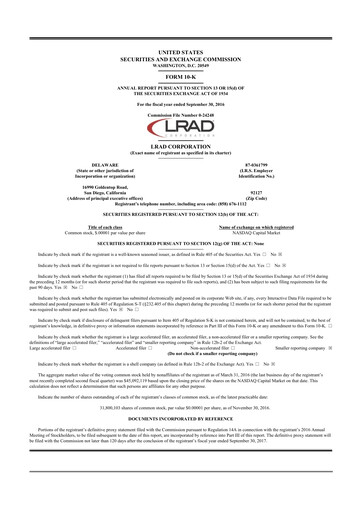 Thumbnail Genasys 10-K Annual Report 2016