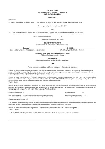 Vorschaubild Imunon 10-Q Quartalsbericht 2017 