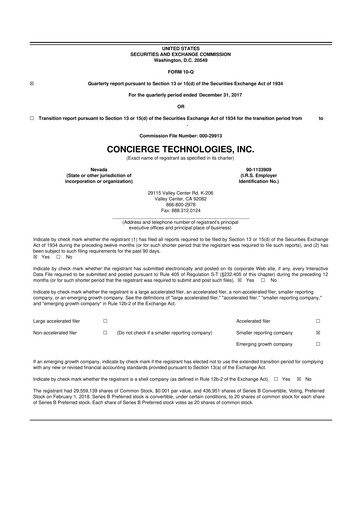 Vorschaubild the Marygold Companies 10-Q Quartalsbericht 2018 