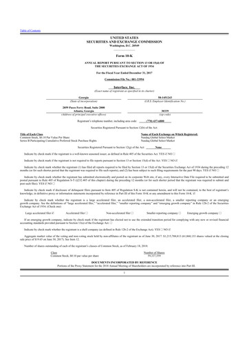 Thumbnail Interface, Inc. 10-K Annual Report 2017