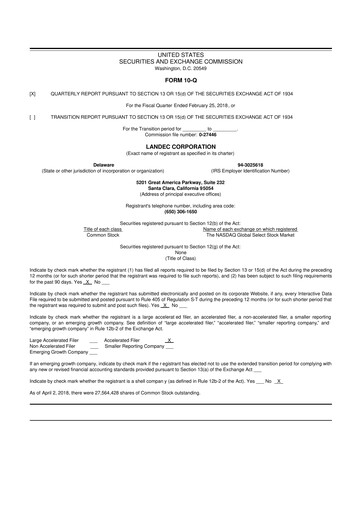 Thumbnail Lifecore Biomedical 10-Q Quarterly Report FY 