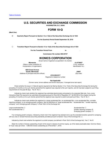 Miniature TeraWulf 10-Q Rapport trimestriel 2018 
