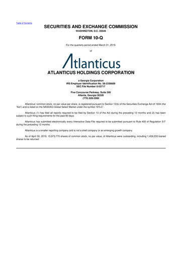 Thumbnail Atlanticus 10-Q Quarterly Report FY2019 