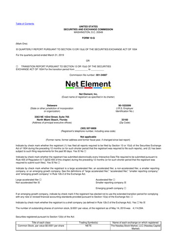 Thumbnail Mullen Automotive 10-Q Quarterly Report FY2019 