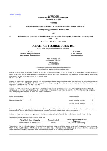 Vorschaubild the Marygold Companies 10-Q Quartalsbericht 2019 