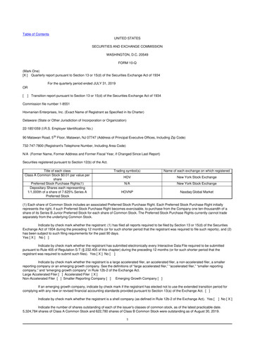 Vorschaubild Hovnanian Enterprises
 10-Q Quartalsbericht  