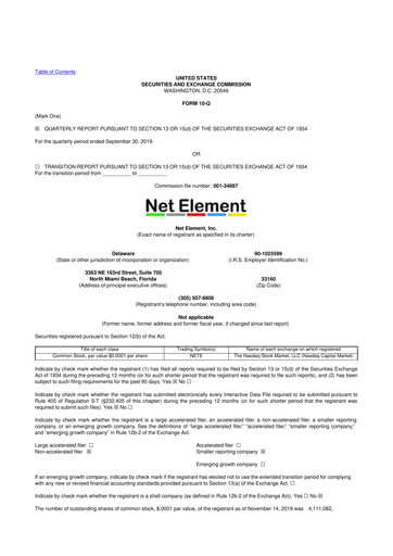 Thumbnail Mullen Automotive 10-Q Quarterly Report FY2019 