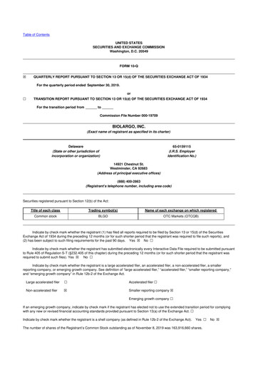 Thumbnail BioLargo 10-Q Quarterly Report FY 