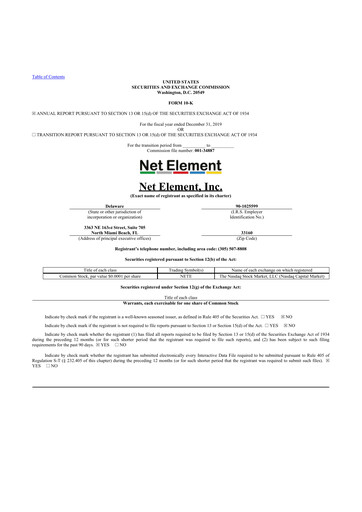 Thumbnail Mullen Automotive 10-K Annual Report 2019