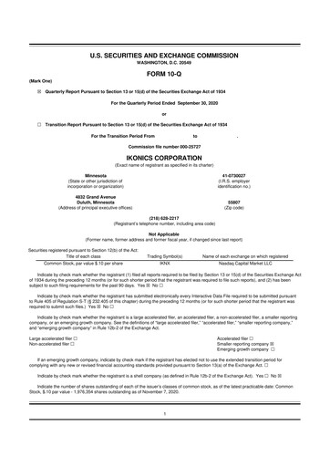 Miniature TeraWulf 10-Q Rapport trimestriel 2020 