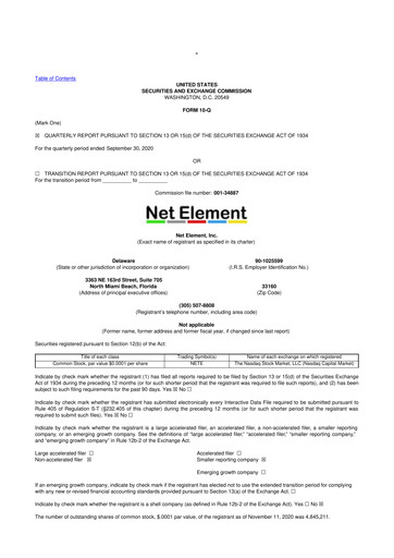 Thumbnail Mullen Automotive 10-Q Quarterly Report FY2020 
