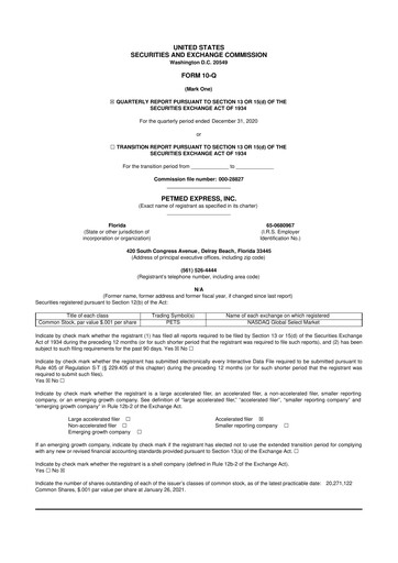 Thumbnail PetMed Express
 10-Q Quarterly Report FY2021 