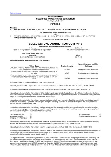 Thumbnail Sky Harbour Group 10-K Annual Report 2020