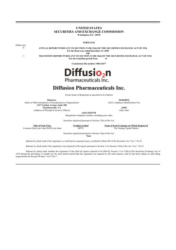 Vorschaubild CervoMed 10-K Jahresbericht 2020