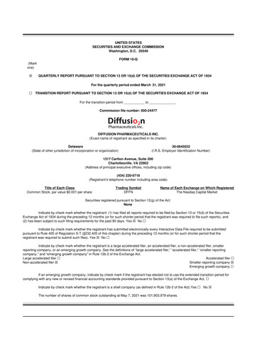 Thumbnail CervoMed 10-Q Quarterly Report FY 