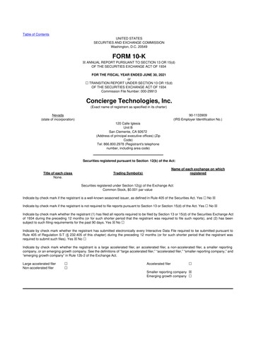 Vorschaubild the Marygold Companies 10-K Jahresbericht 2021