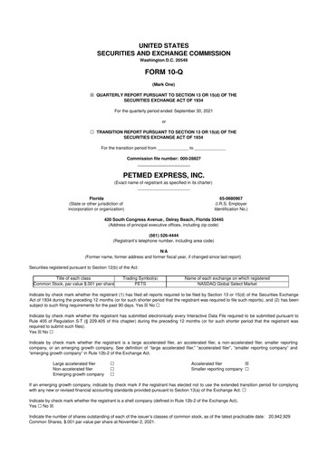 Thumbnail PetMed Express
 10-Q Quarterly Report FY2022 