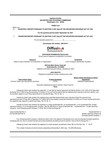Thumbnail CervoMed 10-Q Quarterly Report FY 