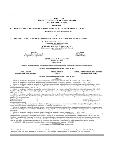 Vorschaubild Talphera 10-K Jahresbericht 2021